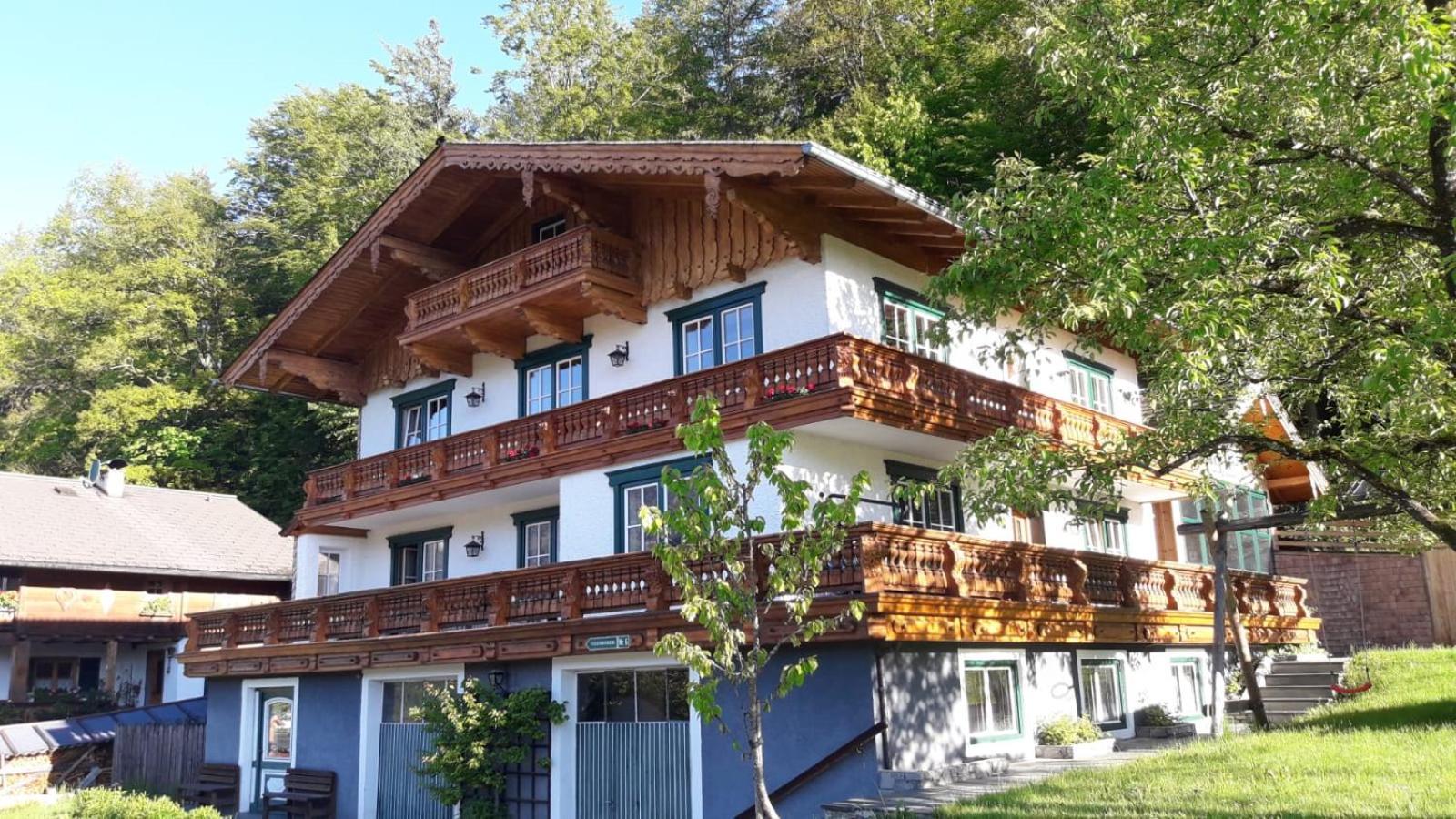 Ferienwohnung Appesbacher Sankt Wolfgang im Salzkammergut ภายนอก รูปภาพ